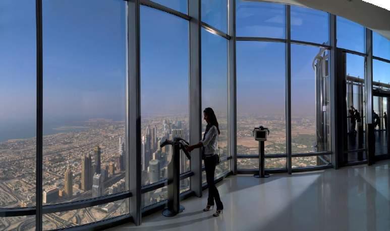 BURJ KHALIFA ENTRY (EXCEPT PRIME HOURS )WITH PRIVATE TRANSFERS Based on Min. No. of Pax 1 2 3 4 5 6 7-11 12-15 US$ - Per Adult 95 68 60 55 50 48 50 48 US$ 30 Per Child At over 828 metres (2,716.