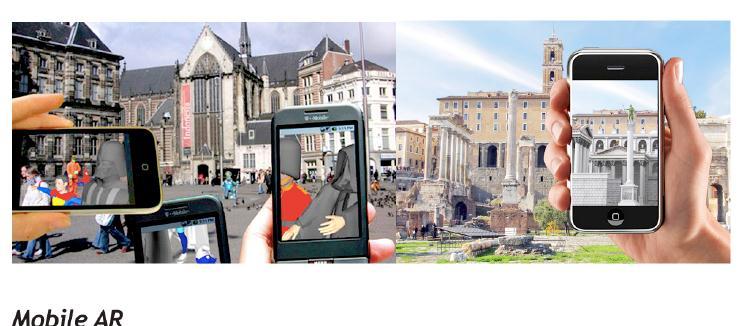 TECH TOUR Project Technology and Tourism: augmented reality for the promotion of the Roman and Byzantine itineraries AR mobile solution enables layering historical and cultural monuments and sites