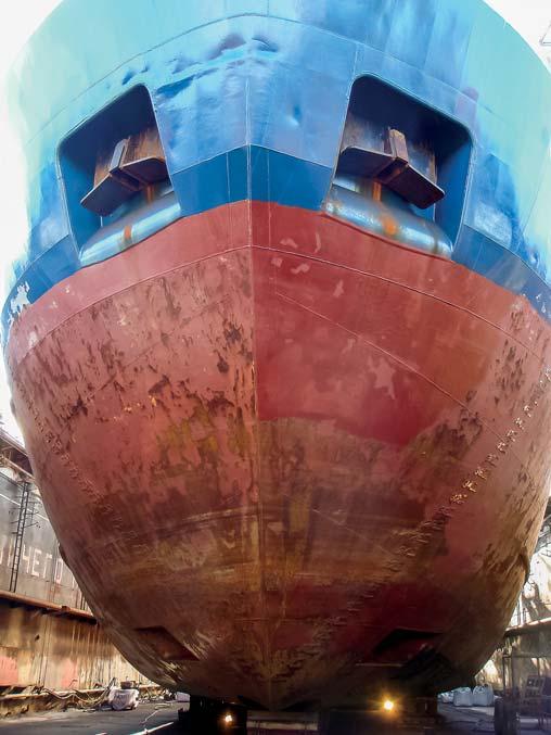 Low friction, fuel economy An ice-going hull coating must have low friction characteristics in order to be fuel efficient.