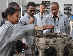 Ethiopian Aviation Academy - Pilots Training School - Aircraft Maintenance Technicians School - School of Marketing & Finance - Cabin Crew
