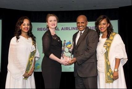 February 25, 2015 Ethiopian won the Air Cargo Brand of the Decade