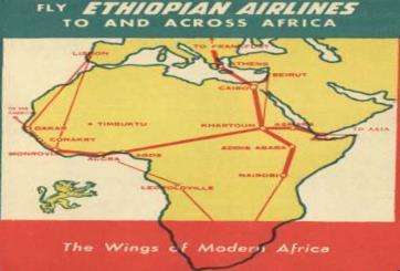 Africa flights 1962: 1 st jet