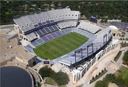Carter Stadium in Fort Worth, TX Texas Christian University McLane Stadium in Waco, TX Baylor University The primary