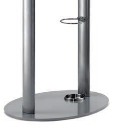 Asta - coat stands 3950 3951 3953 Facts & functions Details With a large diameter, the galvanised steel base with a steel