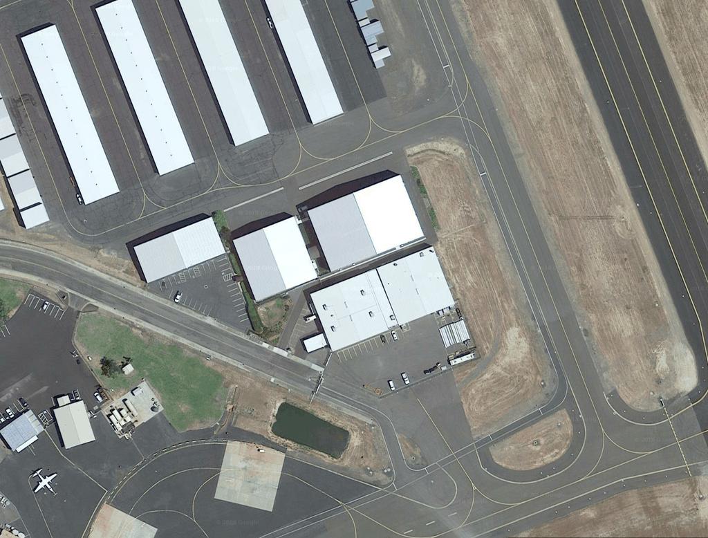 SITE PLAN 607 NEBULA WAY: $3 MILLION 12,738 sq. ft. Hangar Door: 99 8.