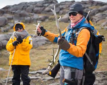 Their knowledge will greatly enhance your immersion into the polar environment and further enhance your connection to the Arctic.