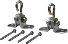 right) Stainless Steel Hanger Kit SHKIT included with all swing stands A-Frame for Porch Swing AFPS 84"W 63"D