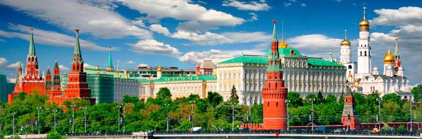 St. Petersburg Moscow Russian Capitals 26 April-October 2019, 7 days/6 nights: GRC02: 16.04-22.04.19 GRC03: 07.05-13.05.19 GRC04: 14.05-20.05.19 GRC05: 21.05-27.05.19 GRC06: 28.05-03.06.19 GRC08: 11.