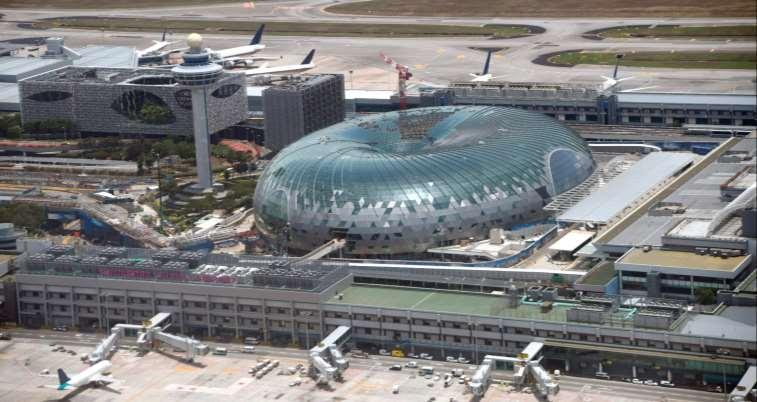 Connectivity To Jewel Changi Airport Expected Opening In 2019 Terminal 3 Crowne Plaza Changi Airport Terminal 4 Jewel Terminal 1 Terminal 2 CPCA is directly connected to Terminal 3, which will be