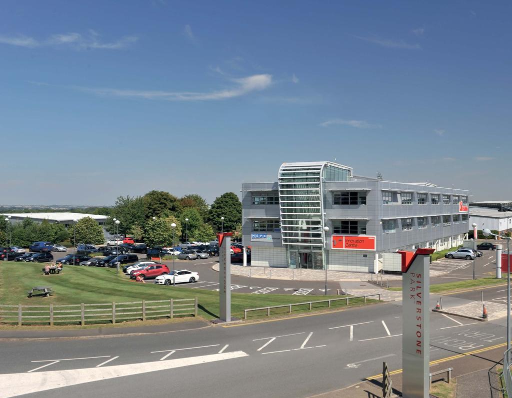 SERVICED OFFICES VIRTUAL TENANCY HOT DESKING The Silverstone Park Innovation Centre provides the perfect platform for small and developing businesses, to be at the heart of the Silverstone Technology