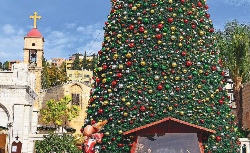 Christmas in the Holyland 8 Days Caesarea Cana Nazareth Bethlehem Golan Heights of Galilee Tiberias Mt Tabor Jericho Dead Departs: 22 Dec 2018 & 22 Dec 2019 Day 1: - Arrive at Ben Gurion Airport