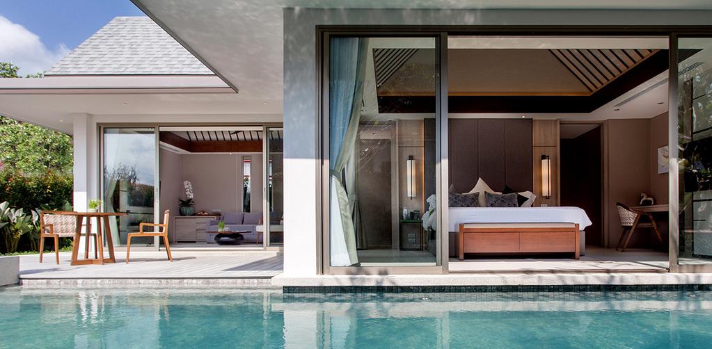 The new Grand Reserve Pool Villa Source: Santiburi Koh Samui Luxury (THB 10,000 THB 15,000): The luxury segment includes international branded and independent resorts, both of which feature all