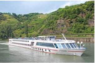 The cruise ship MS Carissima**** The first thing you ll experience when boarding is the friendly atmosphere and the coziness of this river ship.