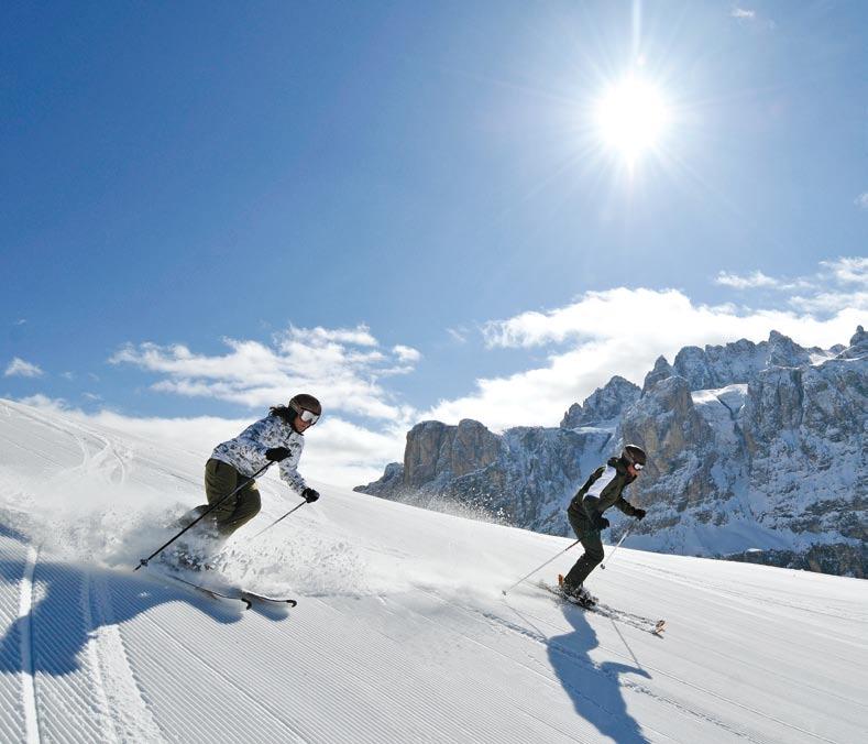 CANAZEI SKI WEEKS & SKI GUIDING DOLOMITES SKI SAFARIS (2 days Wednesday & Thursday) Dolomites Ski Safaris offer a unique skiing experience.