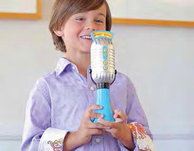 34 Scamper like a squirrel! Magic Moves Electronic Wand Electronic Wand is all about MOVIN! Fun physical commands, twinkling light shows, and musical tunes get little ones up and keep them movin!