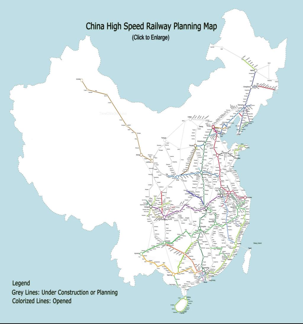 20 The Land of Silk and Money 6.4 High-speed rail - a competitive alternative?
