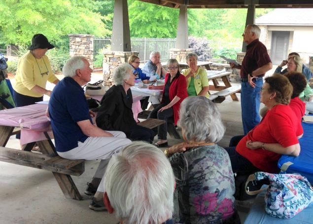 FF Big Canoe-North Georgia Picnic and Meeting May 21, 2017 volunteered. In-coming journey Ukraine. Linda announced that we have been asked to host a club from the Ukraine next September.