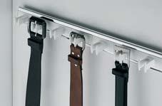 211 Material: Aluminium support rack and rails, plastic screw-on parts and hooks or clips Finish: Support rack