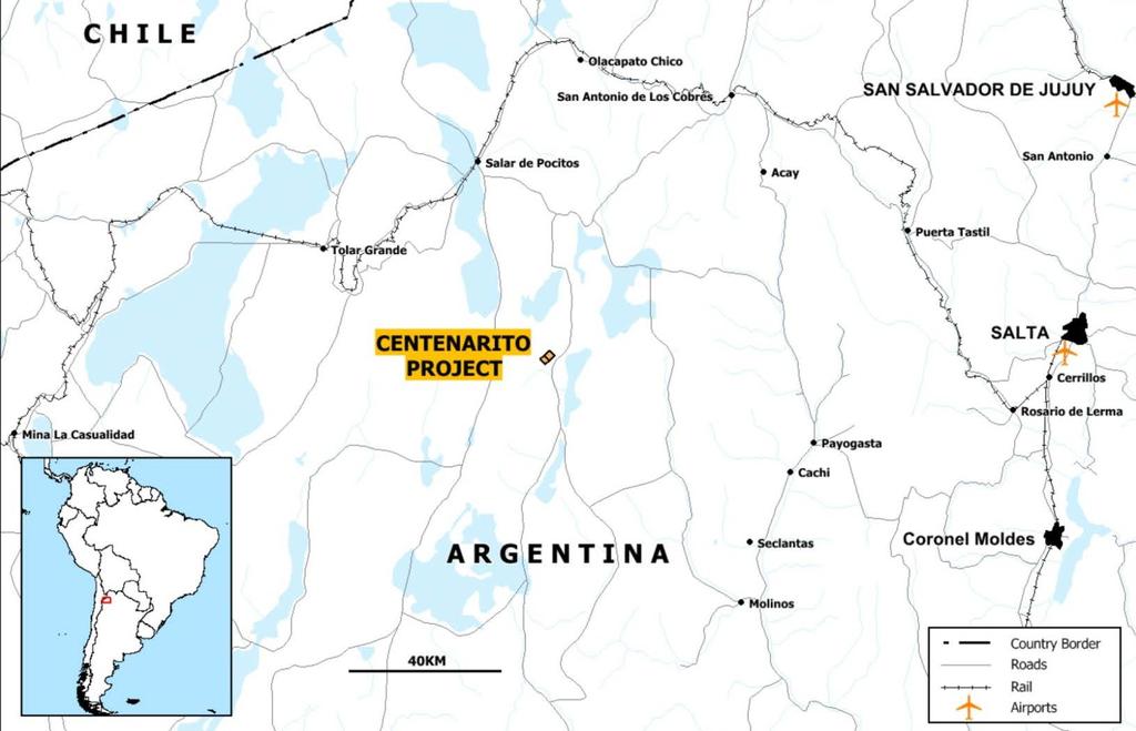 CENTENARITO: LOCATOR OZ Minerals has entered into a joint venture (JV) with Cascadero Copper.