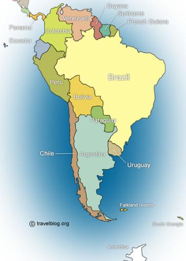 Did you Know? South America is the 4th largest continent.
