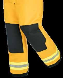 Order option PO-FMKP Black Stedshield Pant Cuff Reinforcements Lime/Yellow 3M