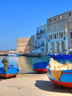 DAY-BY-DAY ITINERARY DAY 5 Ostuni to Monopoli Today you head up the Adriatic coast to the ancient port-city of Monopoli.