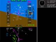 1 and GLS Cat I capable Flight management computer help feature Full format map