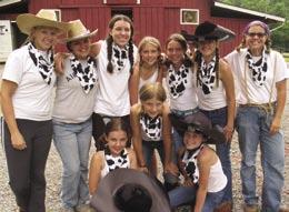 Heavenly World Illahee girls have a great time at camp. They sparkle with enthusiasm and are filled with energy.