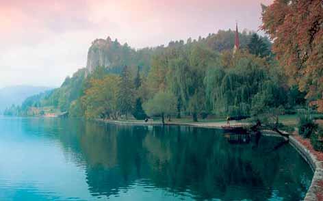 TOURISM Slovenia is especially attractive to those who enjoy mountains and lakes, or spending time on the ski slopes.