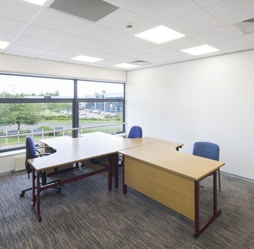 First Floor OFFICE 11 OFFICE 10 STAIR 3 OFFICE 12 First Floor 1,520.51 16,367 Second Floor 126.29 1,359 Total 4,333.65 46,647 This facility can be offered on a separate sub-lease or assignation basis.