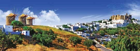 PROGRAM HIGHLIGHTS Behold the grand Castle of Kavala, experience the delightful waterfront cafes and classic windmills on Mykonos, delight in the striking blend of medieval monuments and golden