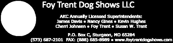 com And by fax at 888-685-8989 Entry Fees Each Conformation and Obedience Entry Fee includes $3.00 AKC Event Service Fee & $.50 AKC Recording Fee (First Entry Only). A $3.