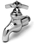 B-0703 Faucet Assembly 1 Asm, Spindle Eterna - Hot 005960-40 2 Handle, Kitchen