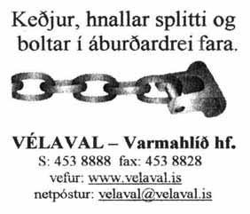 Hentugt fyrir bændur og búalið. Vélaleiga Húsavíkur ehf. Sími 894-4418. www.velavorur. is Til sölu plaströr 310 mm, u.þ.b. 90 m og 220 mm, 40 m. Einnig L-300, árg. 91, til niðurrifs.