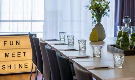 BOARDROOMS & SMALLER MEETINGS Host your next conference in style with our flexible venue options.