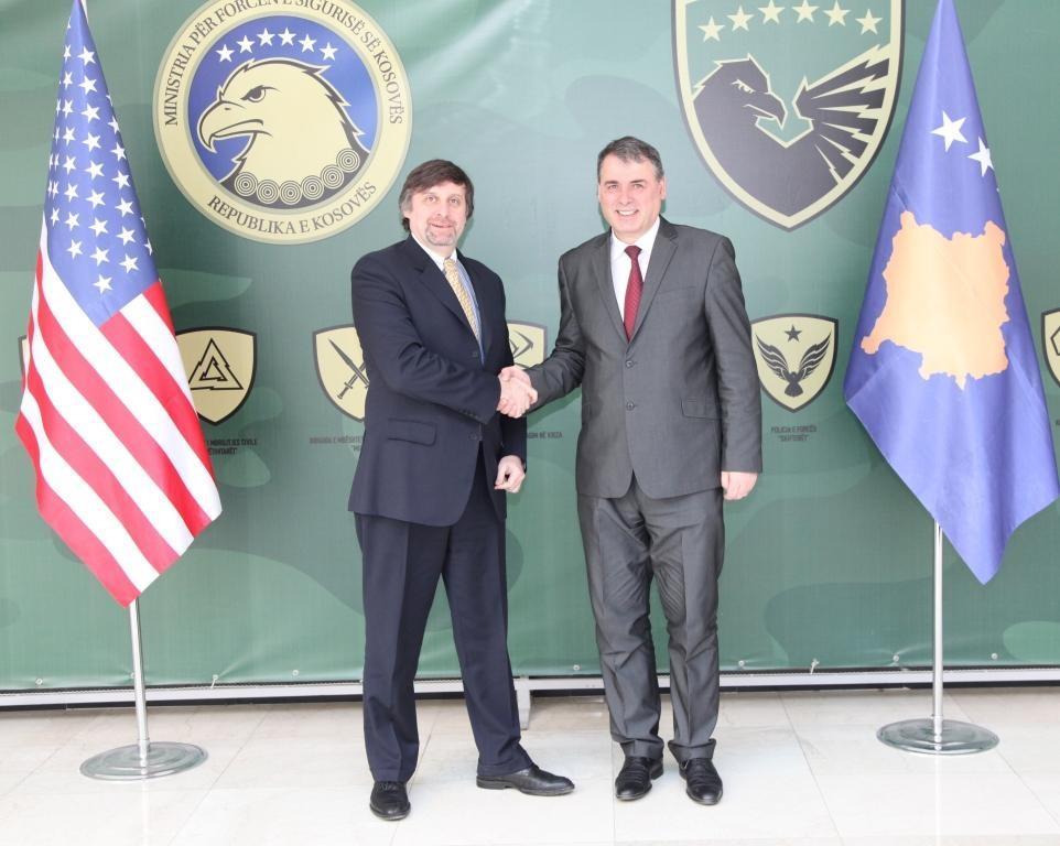 MINISTER HAKI DEMOLLI MET WITH MATTHEW PALMER, DIRECTOR OF CENTRAL AND SOTHERN EUROPEAN MATTERS IN US STATE DEPARTMENT Pristina, 14 February 2017.