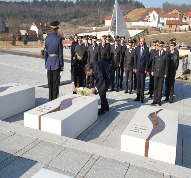 Adam Jashari and president of Kosovo Ibrahim Rugova did, along with commander and senior officers came here to pay our respect in the 9 anniversary of Kosovo s independence, wishing