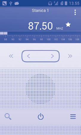 10.3 FM radio... Vaš telefon poseduje radio (1) sa RDS (2) funkcionalnošću.