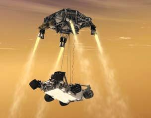 Nakon putovanja dugog 570 miliona kilometara, aktivirane su rakete za slijetanje, koje su Curiositiy sigurno dovele do površine Crvene