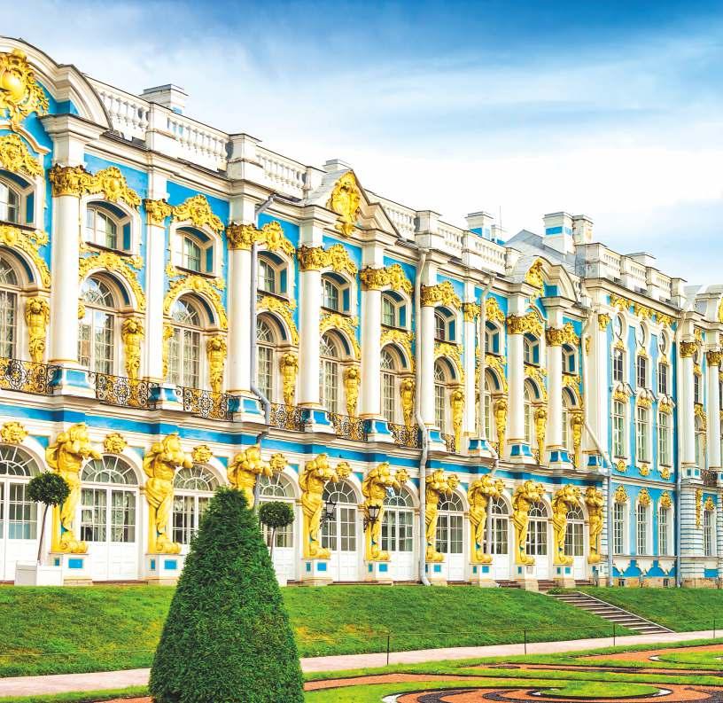 ST. PETERSBURG CITY TOUR + PUSHKIN (Catherine Palace) During the city tour you will see the most attractive places of Saint Petersburg.