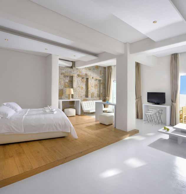As one of the best Mykonos beach hotels, Saint John hotel, combines the elegance