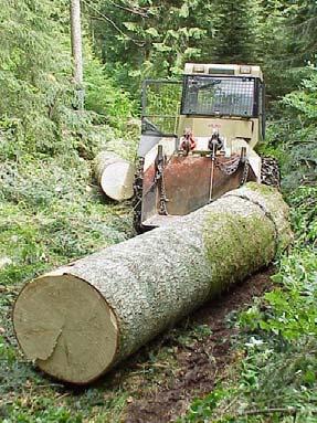 Zaradi visoke nabavne vrednosti se pri delu zahtevajo visoki učinki, zato dosegajo najboljše rezultate pri spravilu večjih in daljših bremen ob hkratni večji koncentraciji lesa.