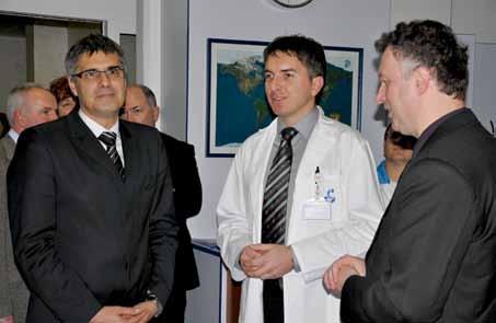 Minister pa nam je predstavil vizijo razvoja zdravstvenega sistema v prihodnjih letih ter umeščenost Klinike Golnik vanj.