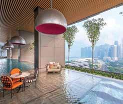 Occupying three heritage buildings and two new hotel blocks, the hotel features 634 guest rooms including 47 well-appointed suites, two sky gardens each with an outdoor infinity pool, the