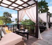 4 Fronting the Straits of Malacca and surrounded by verdant hills, a marina and sandy beach, The Danna Langkawi is a colonial-inspired five star luxury hotel situated approximately 11 kilometres from