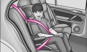 Siguran prijevoz djece 123 Nastavak U protivnom dijete na suvozačevom sjedalu u slučaju aktiviranja suvozačevog ili suvozačevih zračnih jastuka može zadobiti teške ili smrtonosne ozljede.