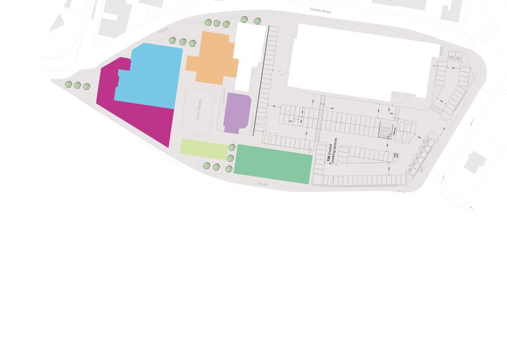 UNI 5 BLOCK D BLOCK C / E UNI 4 UNI 3 UNI 2 BLOCK B A 1 A 2 UNI 1 READMILLS AVAILABILIY he proposed scheme will extend to 70,000 sq ft over ground, first and second floors with over 130 car parking