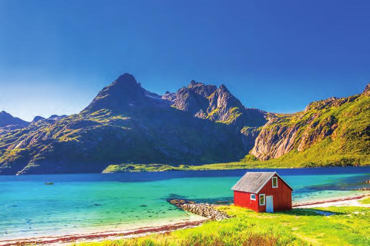 linger a little LONGER If you enjoyed your holiday in Ulvik, we recommend our other Norwegian holiday, visiting the Lofoten Islands, land of the midnight sun.