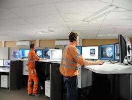 monitoring Central control rooms