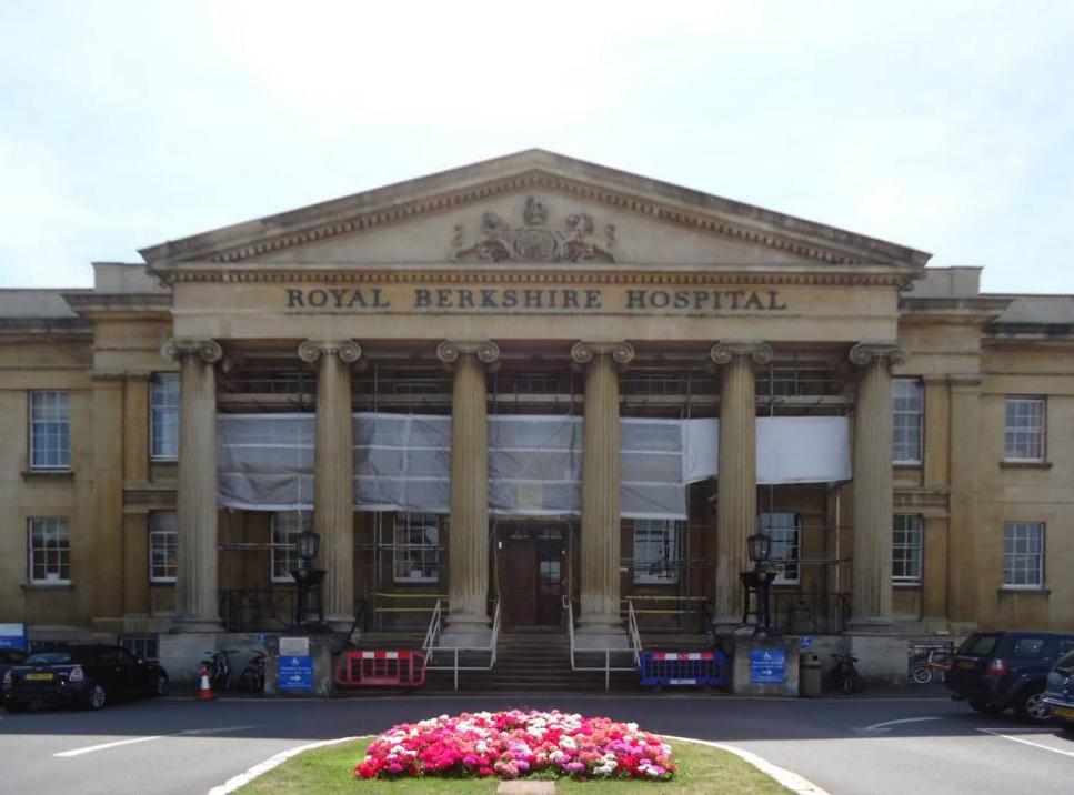 Institutional Buildings - 1 Royal Berkshire Hospital Portico, 1836,